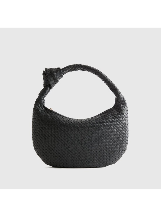 Quince Handbags - Quince black leather purse